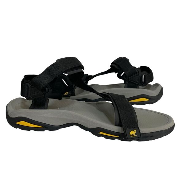 Camel Crown Mens Open Toe Sandals Size 11 Black Hiking K922162537 - Picture 3 of 10